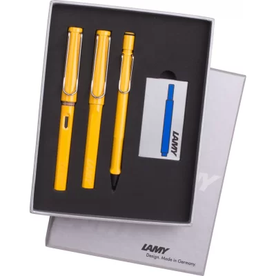 LAMY Safari Kalem Seti 3 lü Sarı TB3-18SDRV